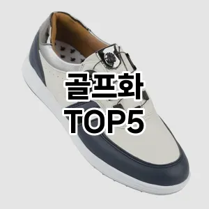 인기 많은 골프화 추천 TOP 5!!